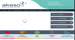 Desktop Screenshot of akeso.co.za